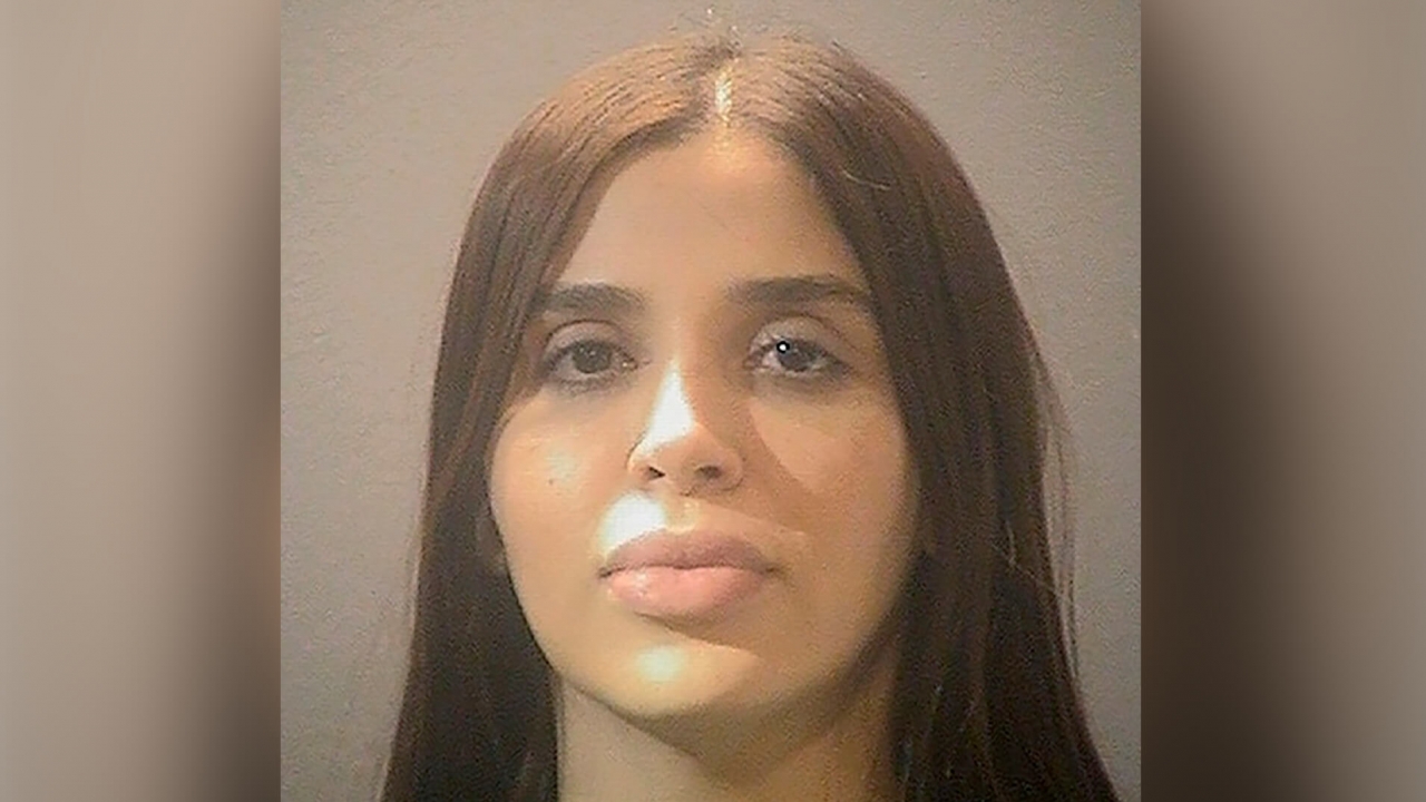 The wife of Mexican drug kingpin Joaquin “El Chapo” Guzman.
