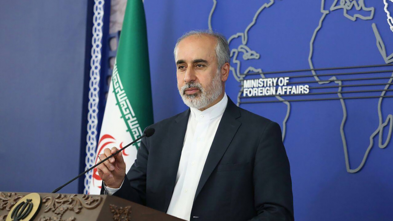 Iranian Foreign Ministry spokesperson Nasser Kanaani