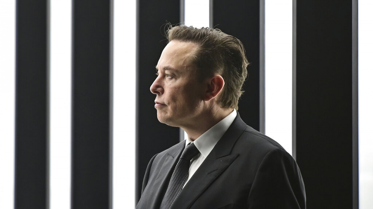 Elon Musk is shown.