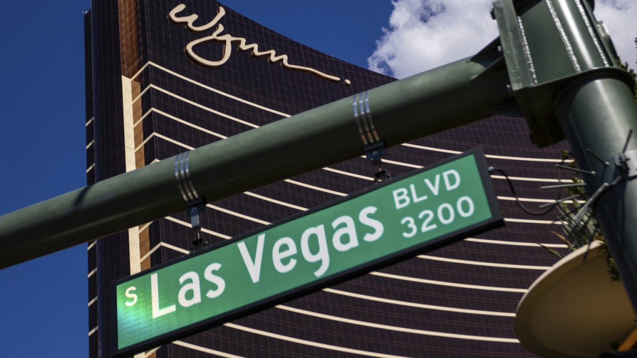 Street sign for Las Vegas Boulevard.