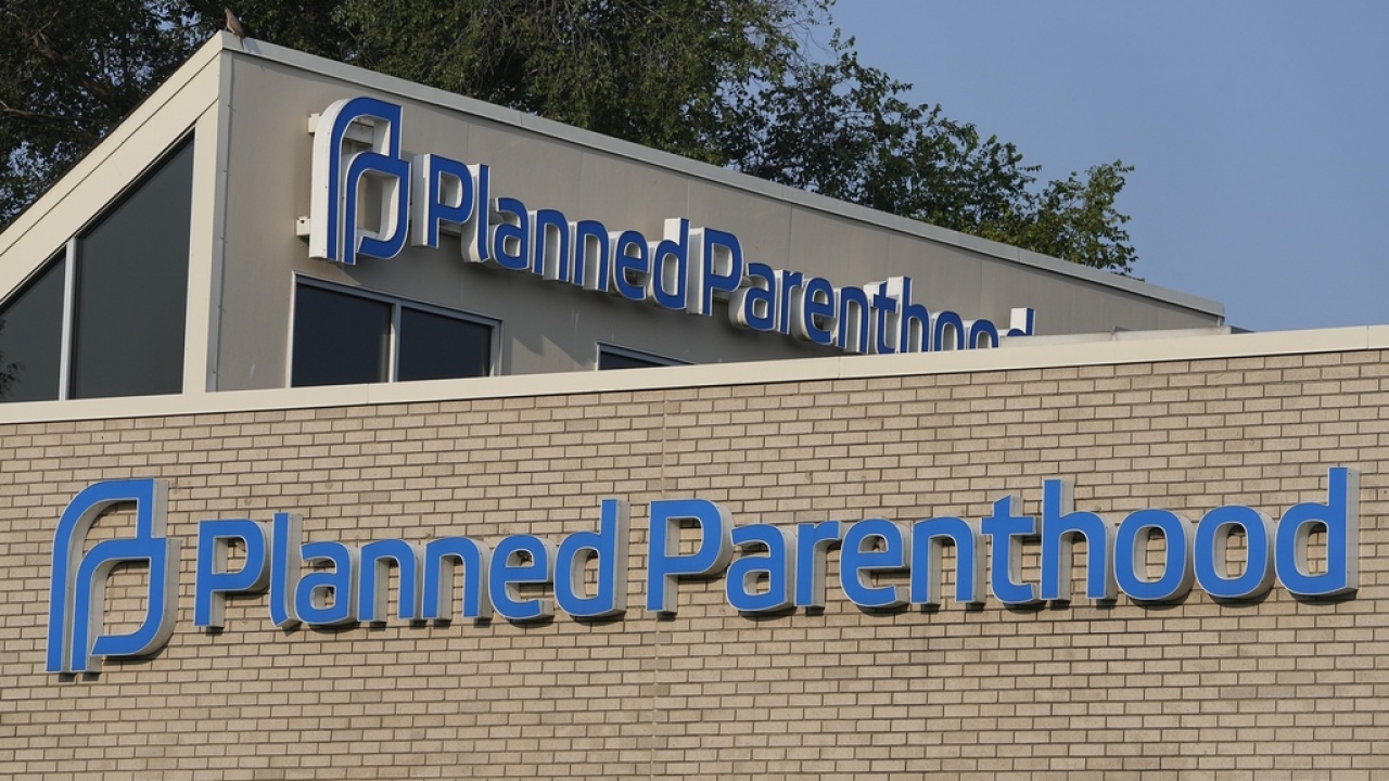 A Planned Parenthood sign.