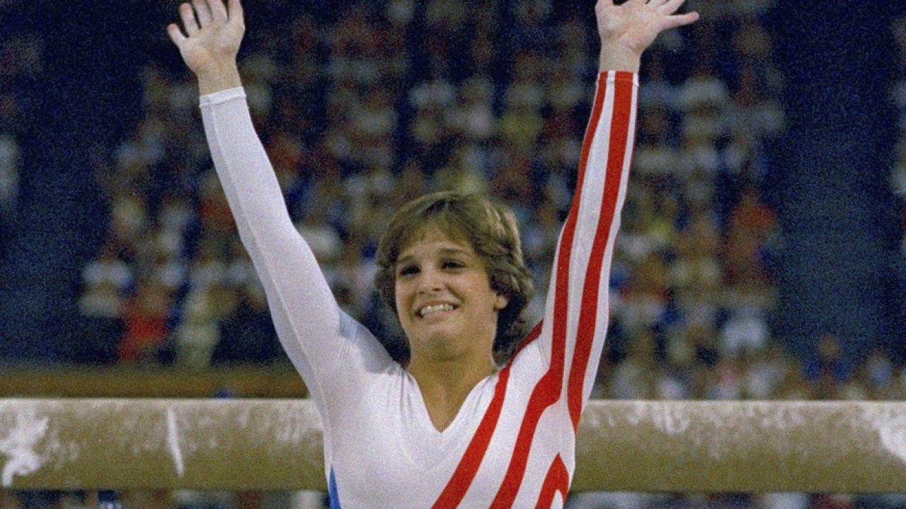 Mary Lou Retton is pictured.