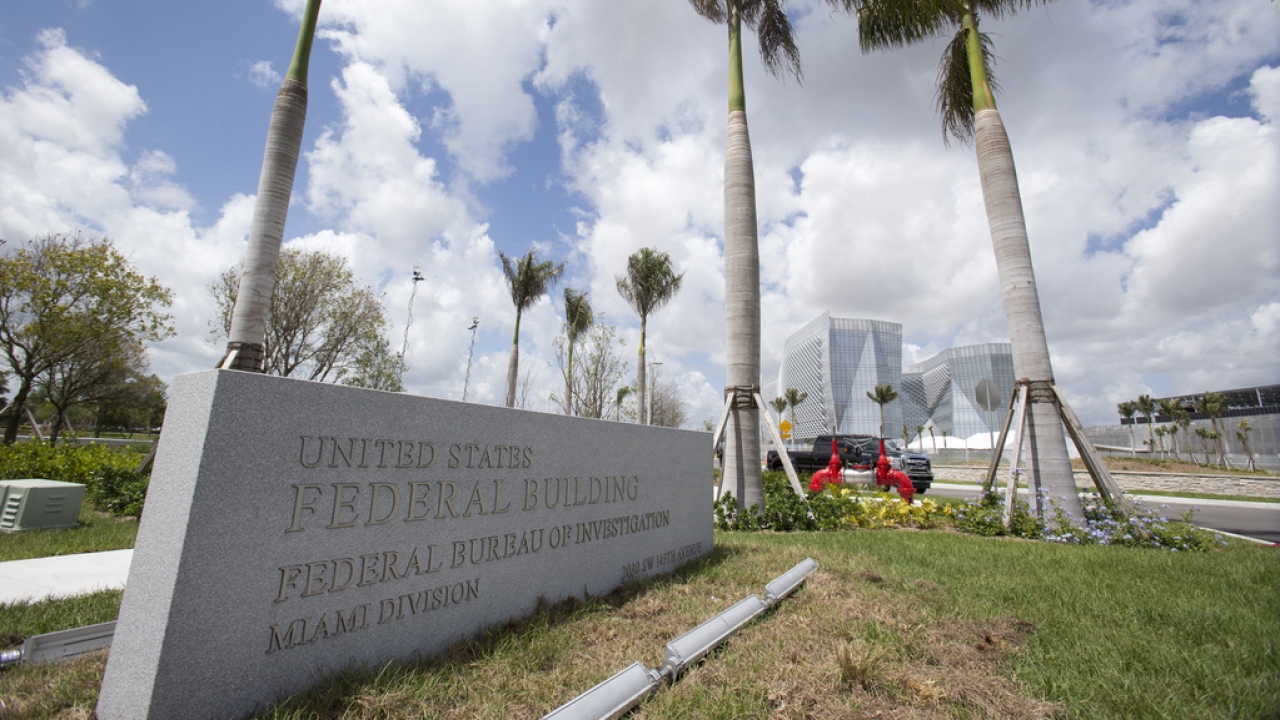 The Federal Bureau of Investigation's South Florida field office.