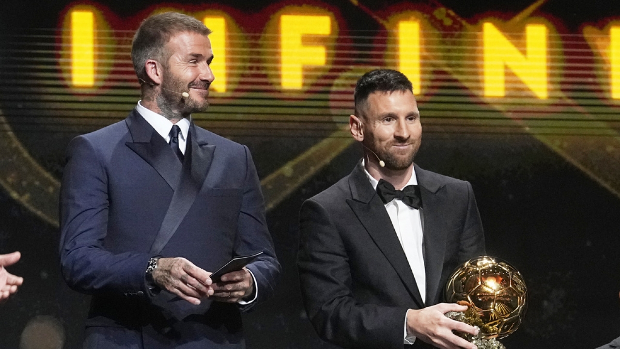 Lionel Messi wins Ballon d'Or for a record 8th time