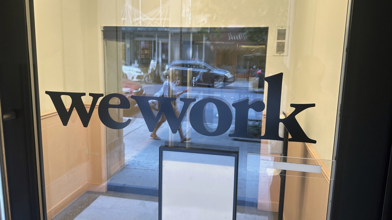 WeWork store front