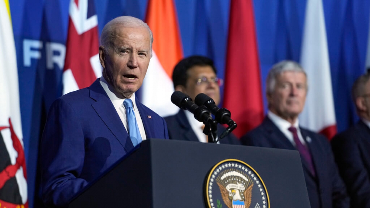Biden tells Asia-Pacific leaders the US wants trade and partnership