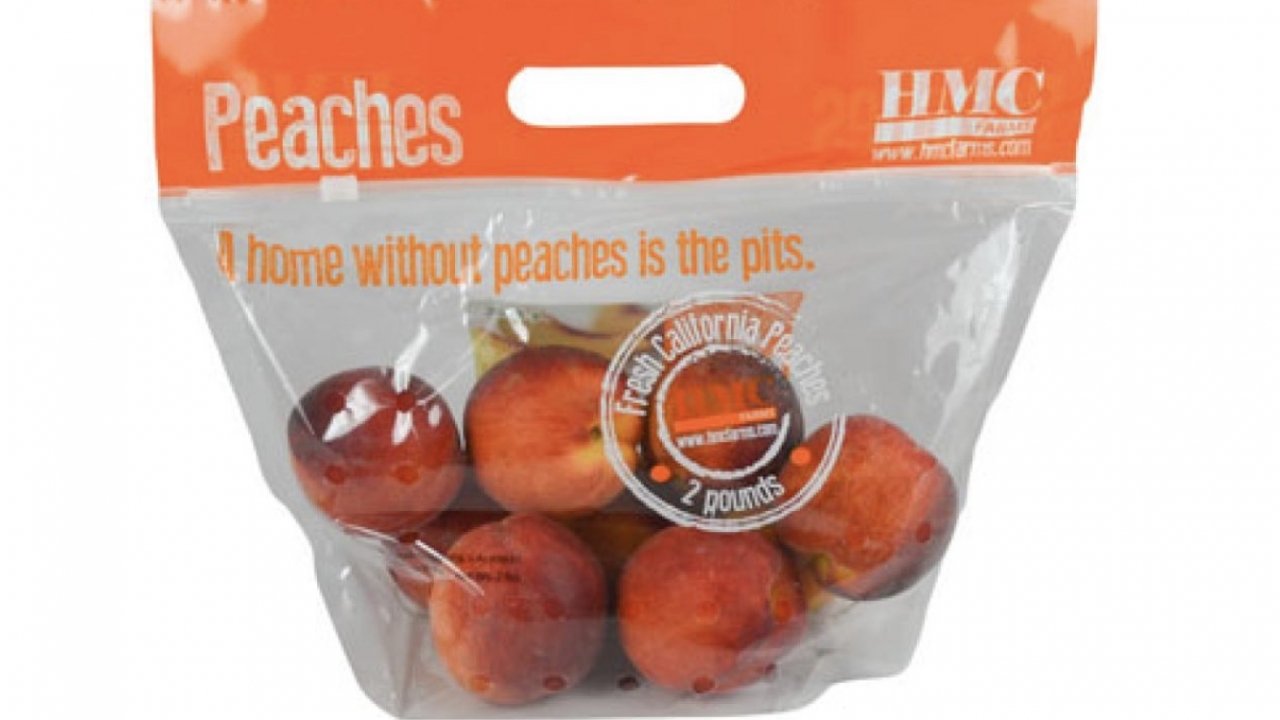 A picture of recalled peaches.