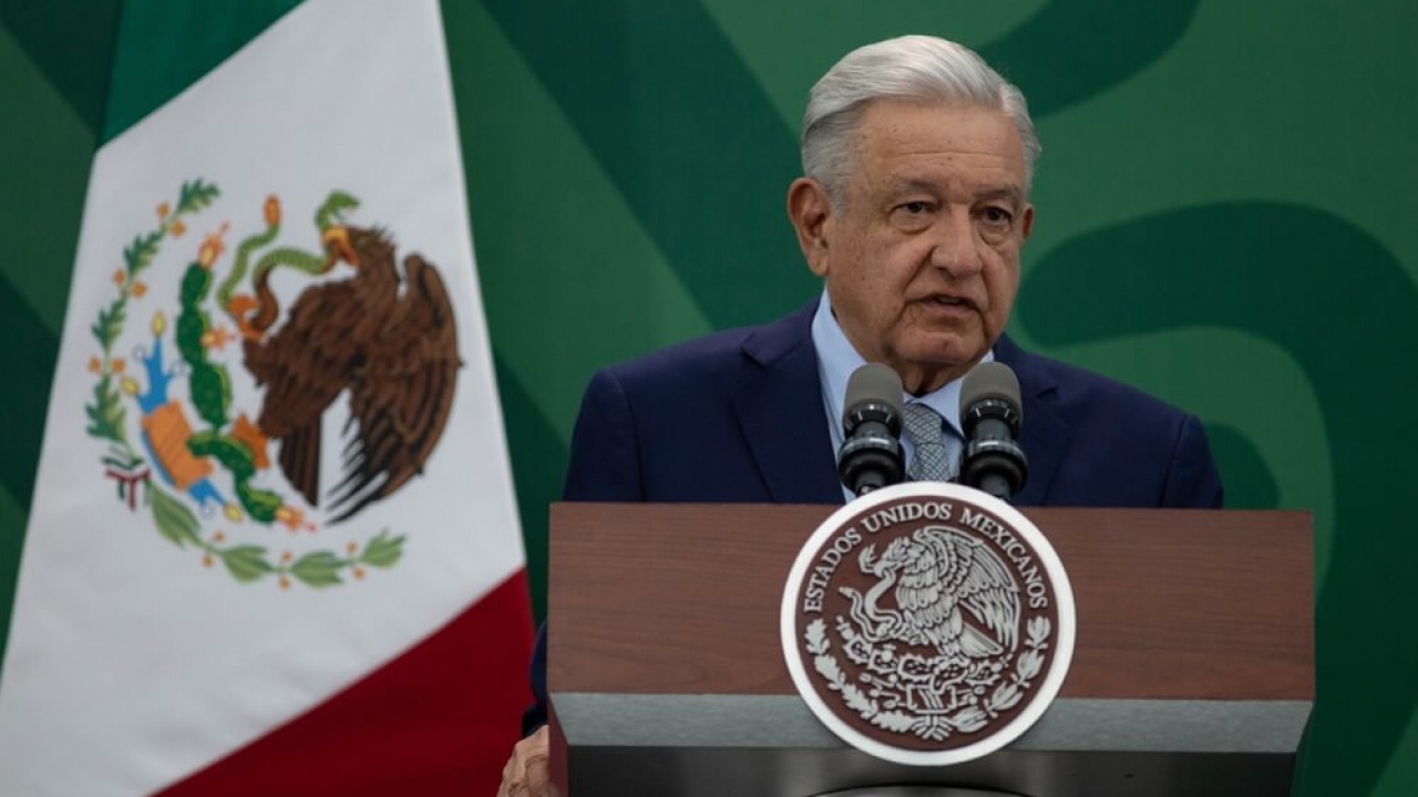 President of Mexico Andrés Manuel López Obrador.