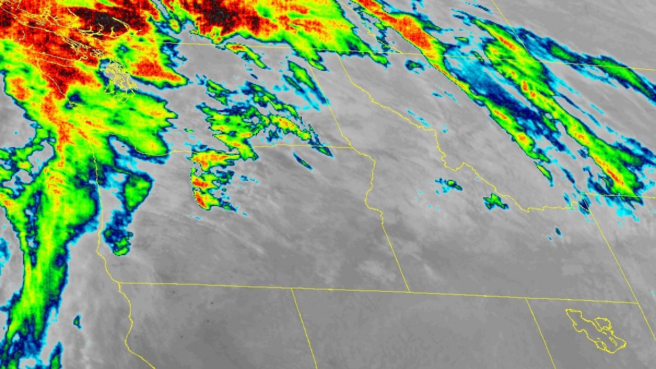 An infrared view of extreme weather in the Pacific Northwest