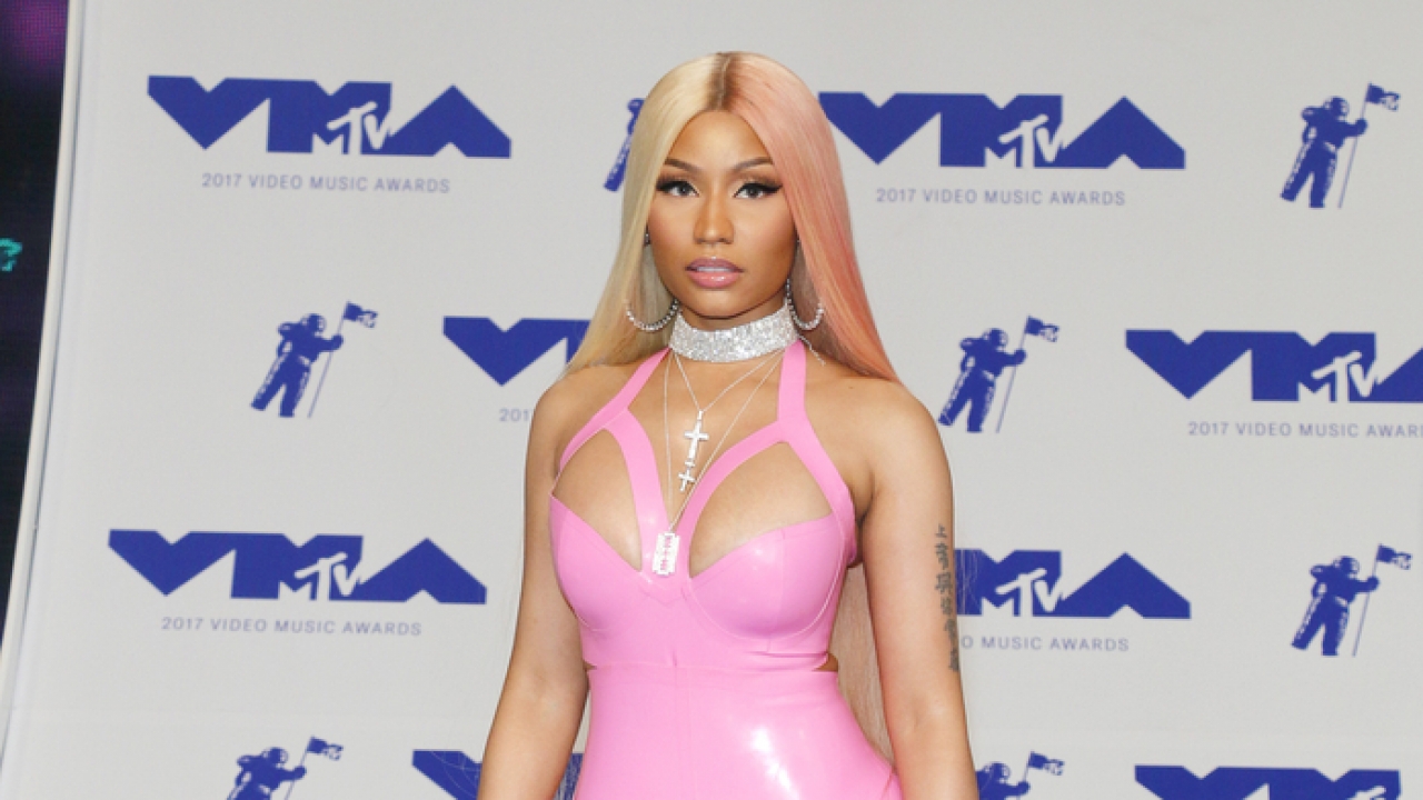 Nicki Minaj at the 2017 MTV Video Music Awards