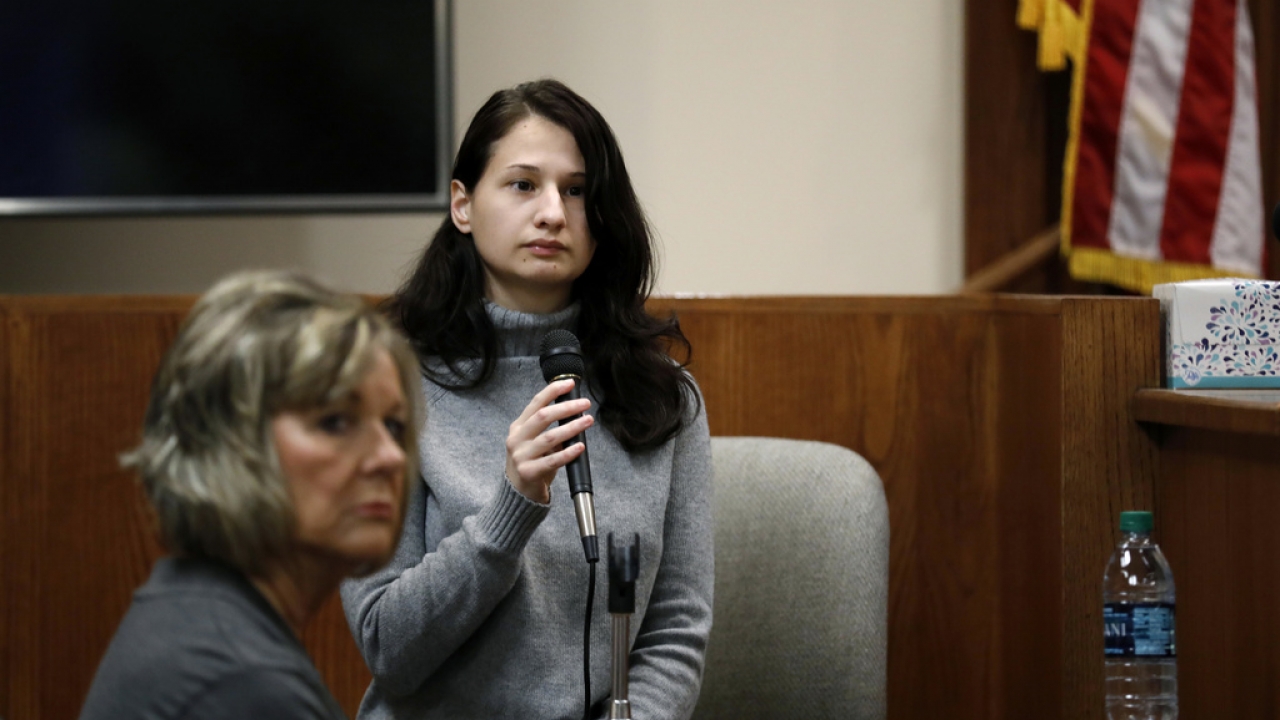 Gypsy Rose Blanchard takes the stand during the trial of her ex-boyfriend Nicholas Godejohn.