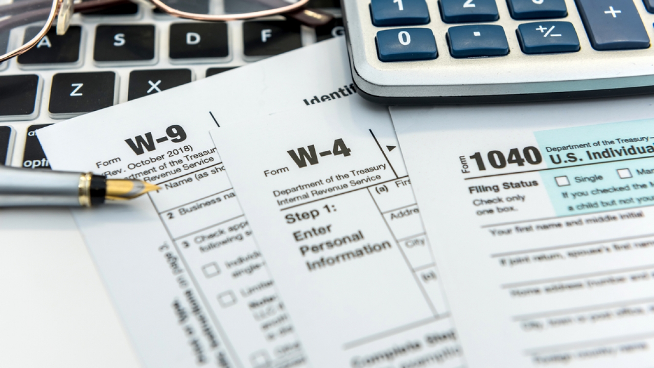 Various tax forms