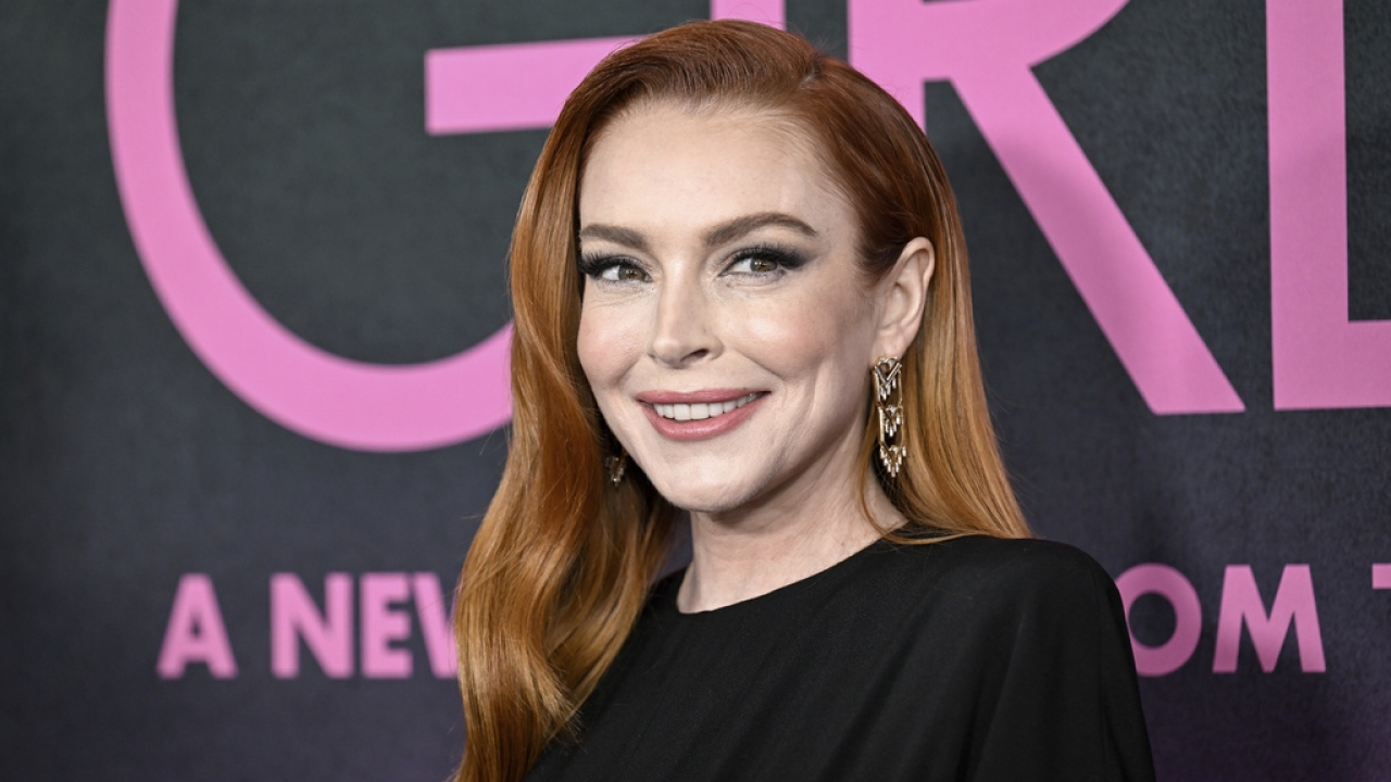 Lindsay Lohan attends the world premiere of "Mean Girls."
