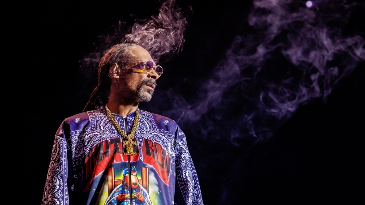 Snoop Dogg at the Ziggo Dome in Amsterdam, the Netherlands in 2023