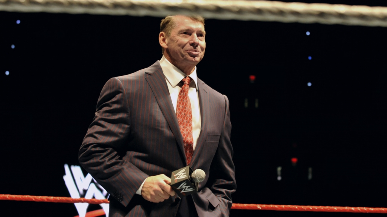 Vince McMahon is pictured.