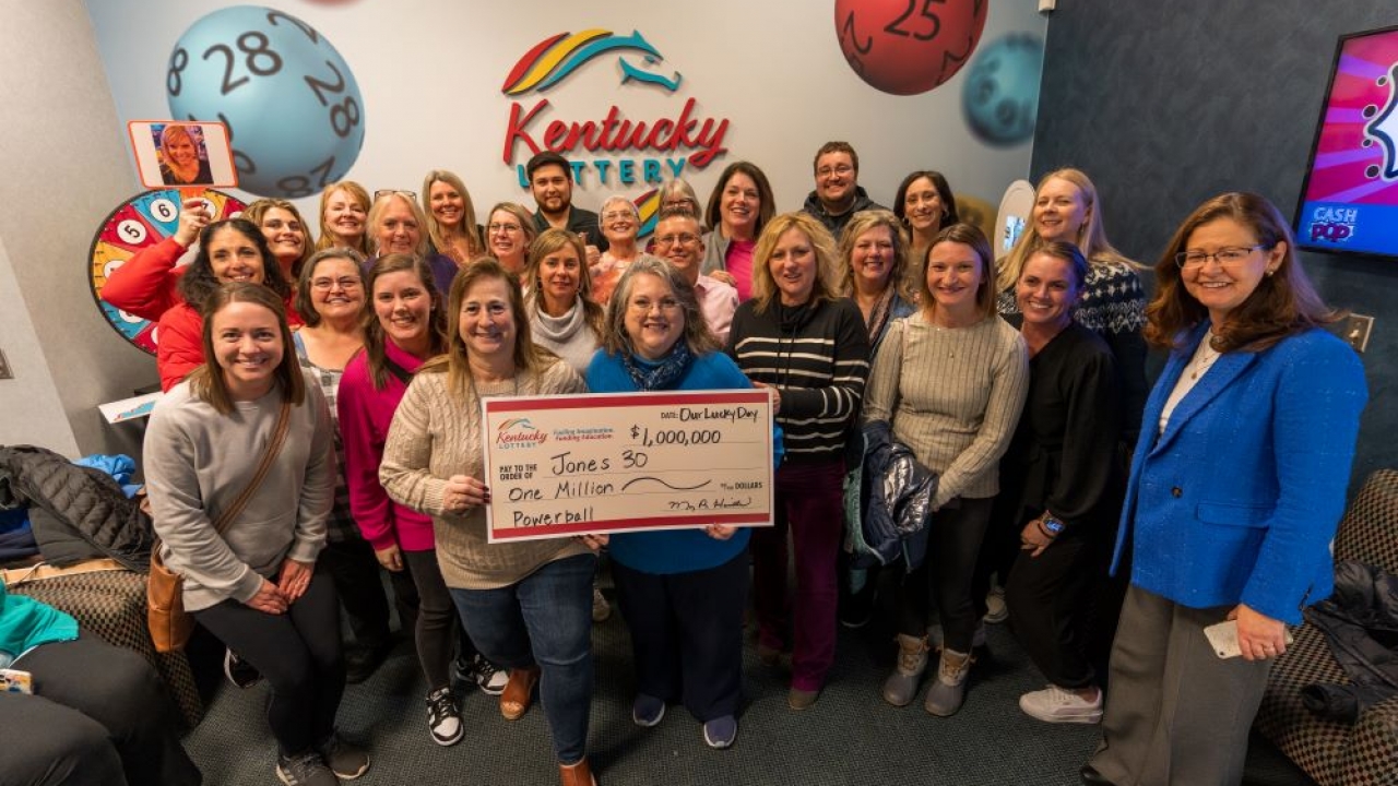 Group of 30 educators from Boone County, Kentucky, who pooled together and won the lottery.