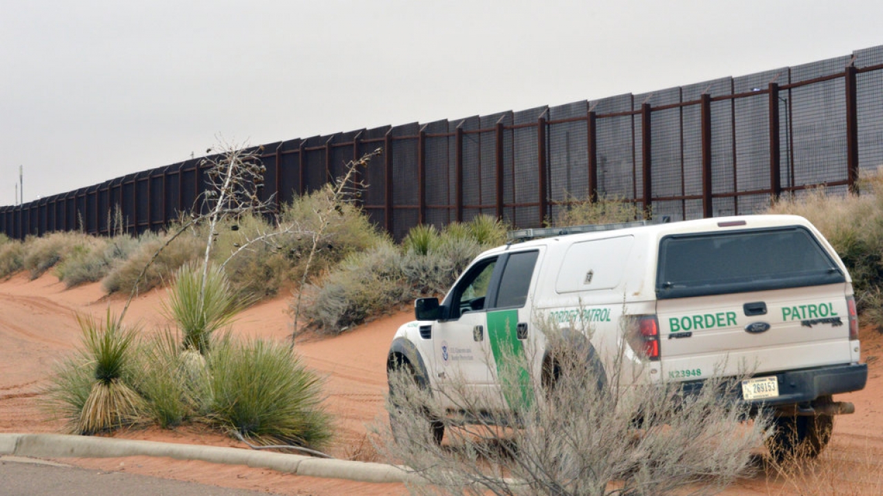 File photo of a U.S. Border Patrol vehicle along the U.S-Mexico border.