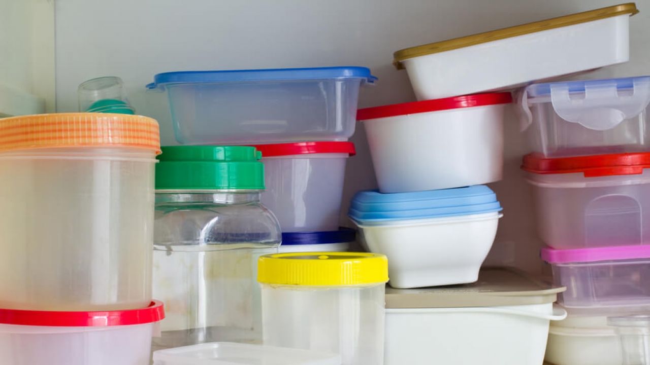 Reusable plastic containers