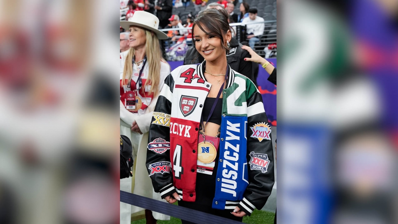 Kristin Juszczyk, wife of San Francisco 49ers fullback Kyle Juszczyk.