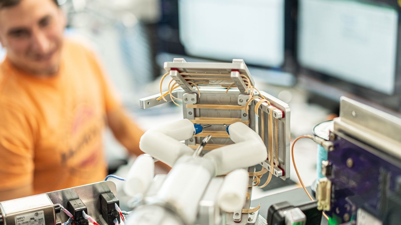 A tiny robot completed the first remote-controlled surgery in space