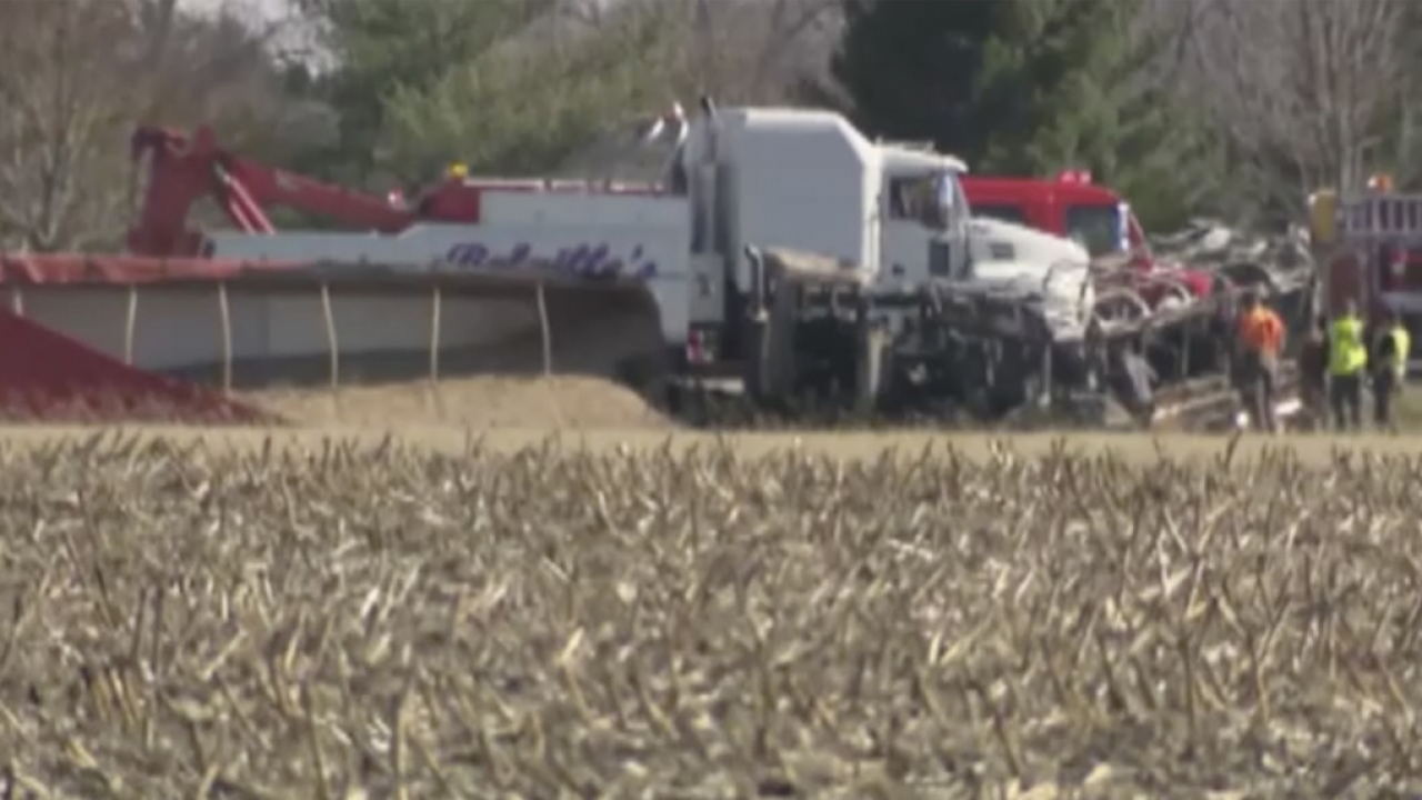 At least 5 dead after school bus collides with semitruck in Illinois