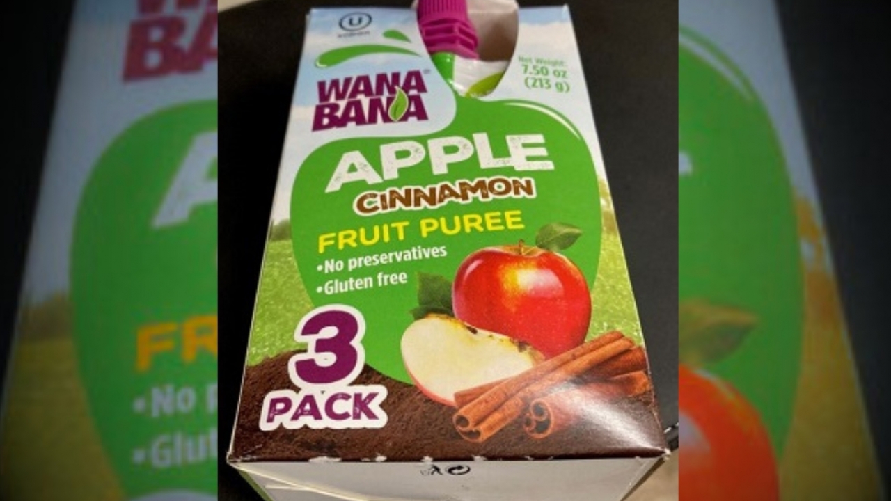 FDA: Nearly 100 people sickened by lead-tainted applesauce pouches