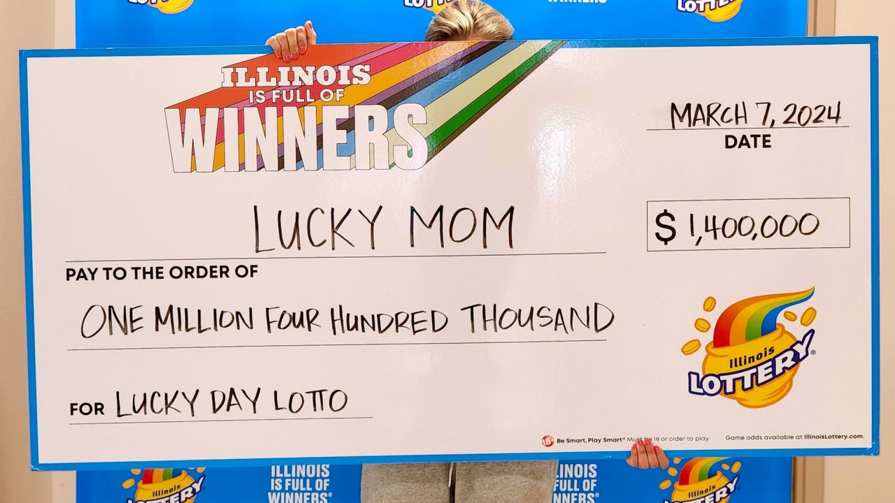 Mom wins $1.4 million lottery jackpot playing kids' birthdays