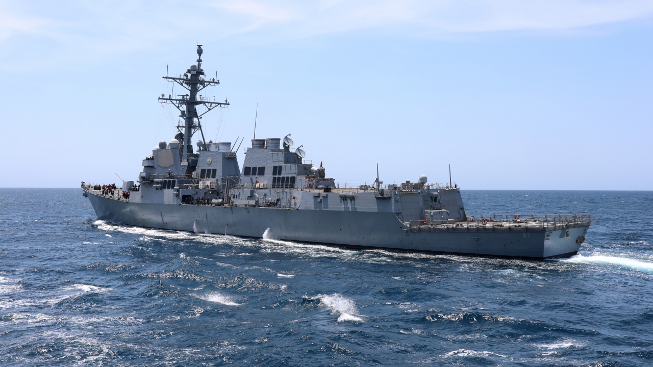 Sailor dies after being 'lost overboard' in the Red Sea, US Navy says