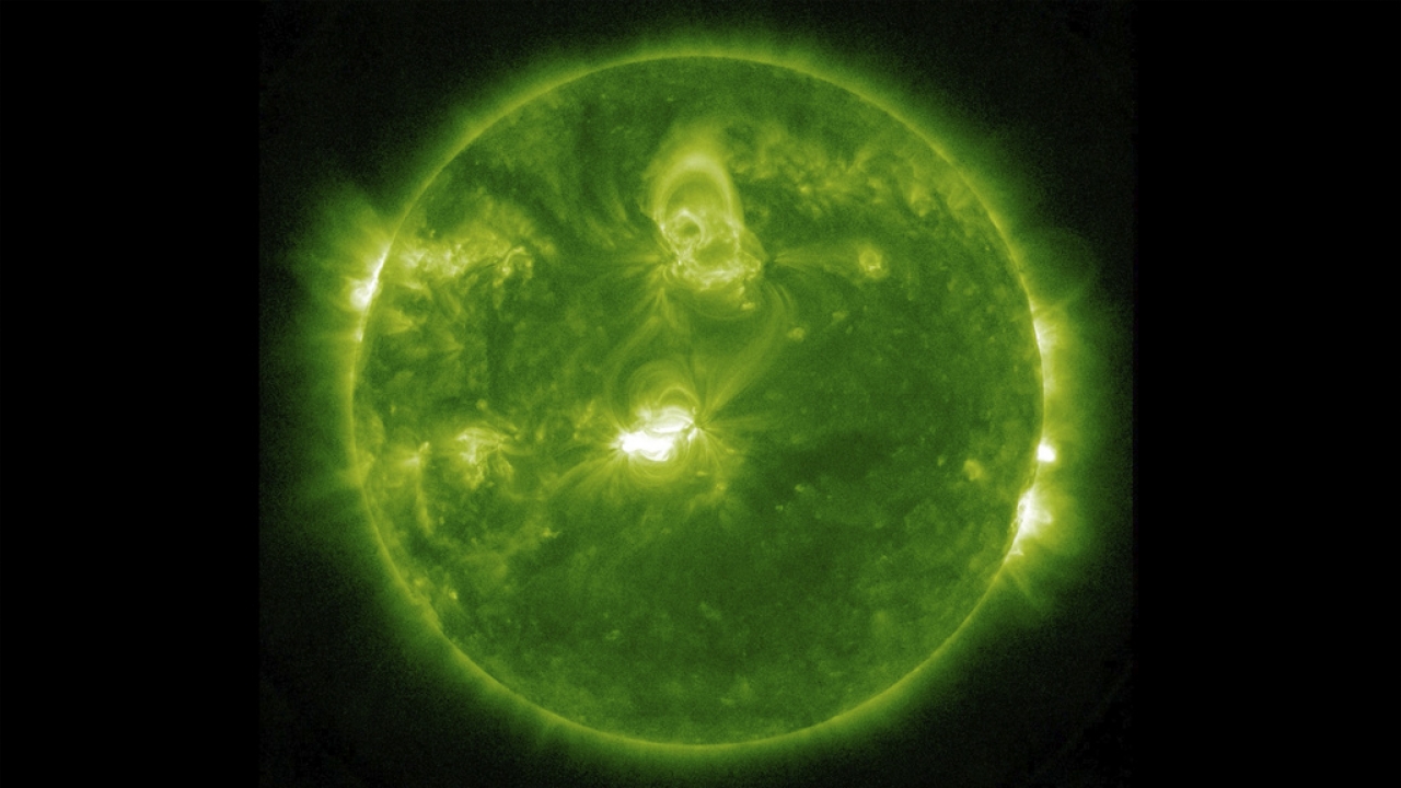 Geomagnetic storm from a solar flare could rattle radio communications