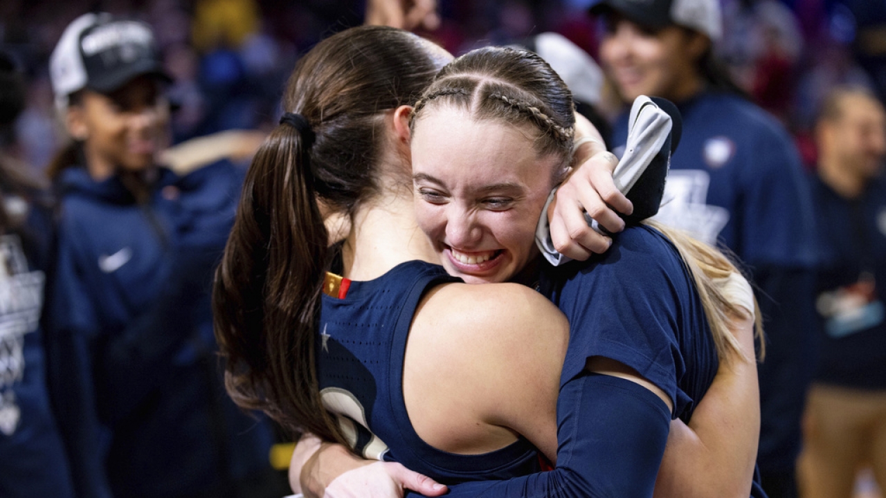 Shorthanded UConn returns to Women's Final Four, will face Iowa