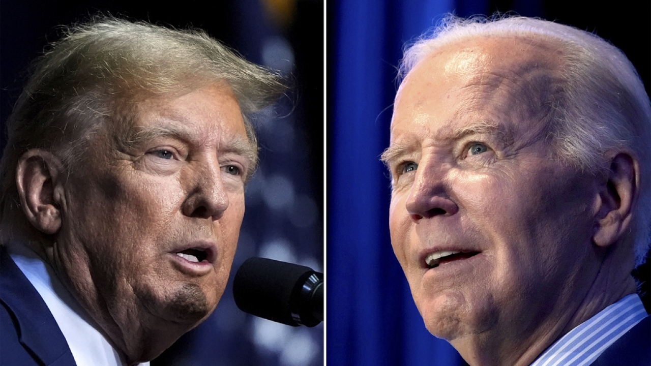 Trump challenges Biden to debate after dodging GOP rivals