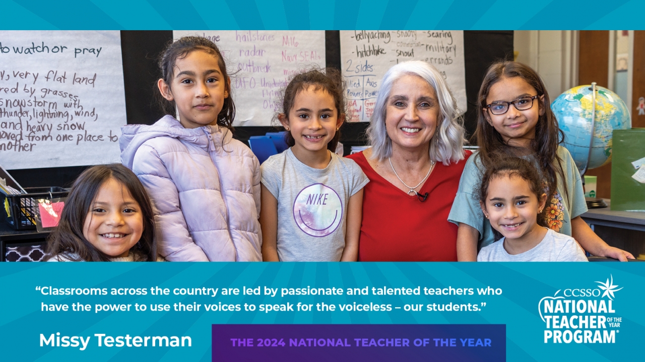 ESL educator wins 2024 National Teacher of the Year