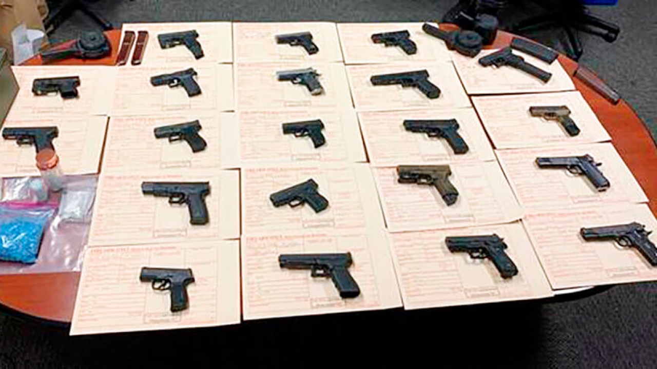 Federal report finds tens of thousands of illegally trafficked guns