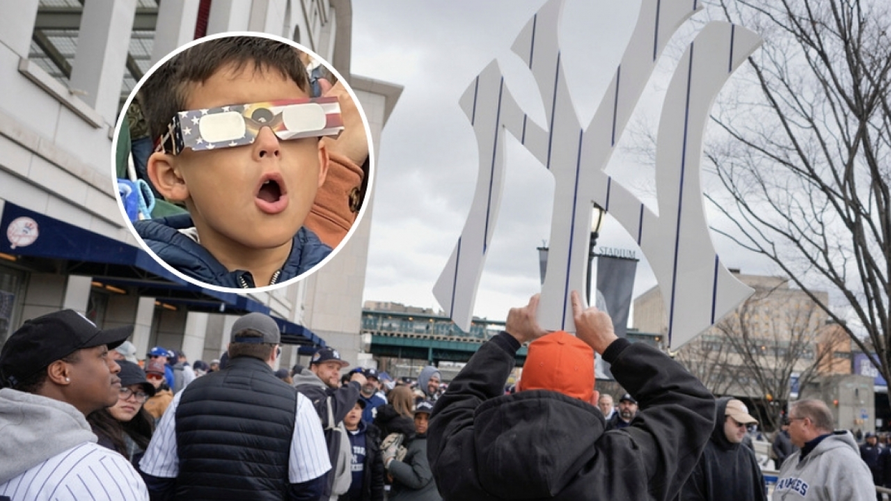 New York Yankees postpone game Monday due to solar eclipse