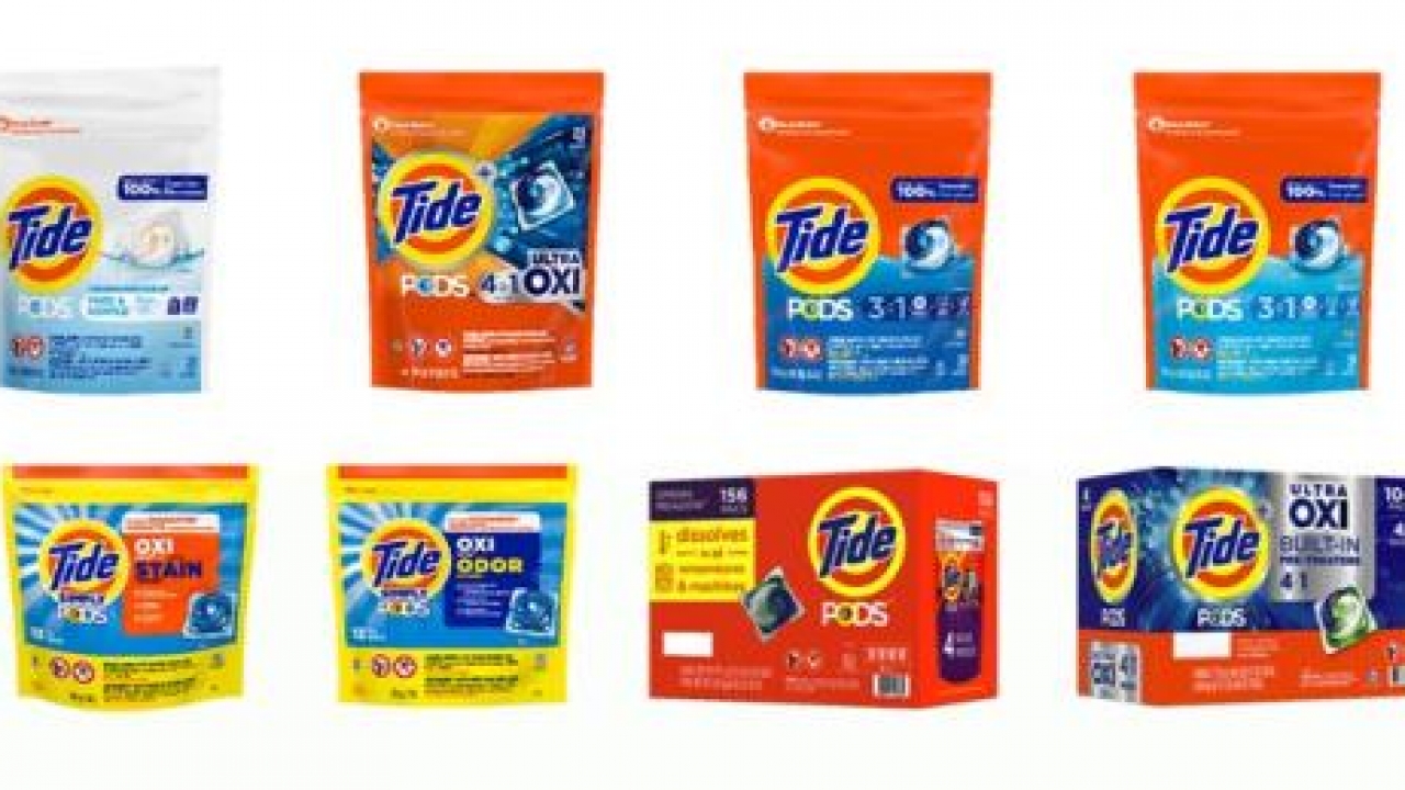 8.2 million bags of Tide, Gain, Ariel, others recalled for injury risk