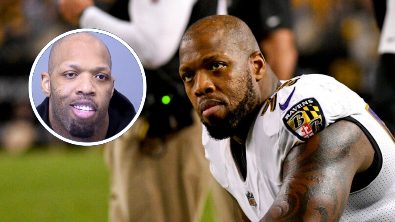 Ex-NFL star Terrell Suggs arrested after pulling gun in Starbucks feud