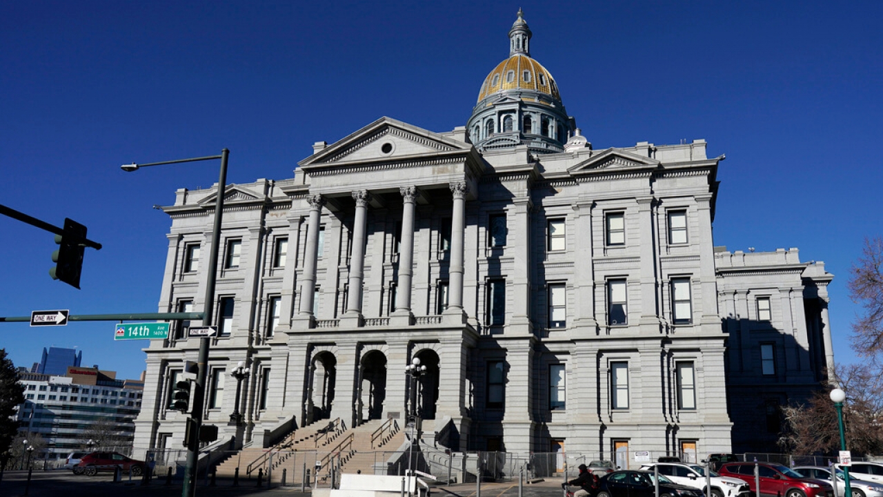 Colorado lawmaker leaves loaded pistol in state Capitol bathroom