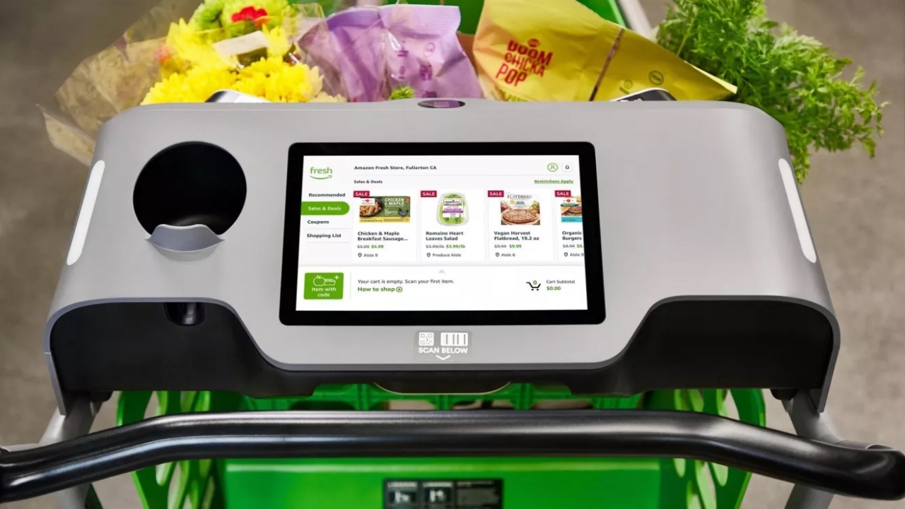 Amazon will soon offer its smart grocery carts to other retail stores