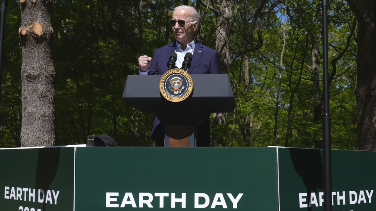 Biden marks Earth Day with $7 billion in federal solar power grants