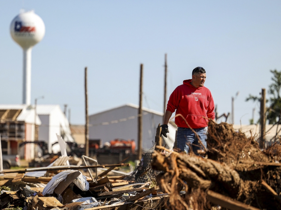 Texas tornado survivor: 'I thought I was going to die'