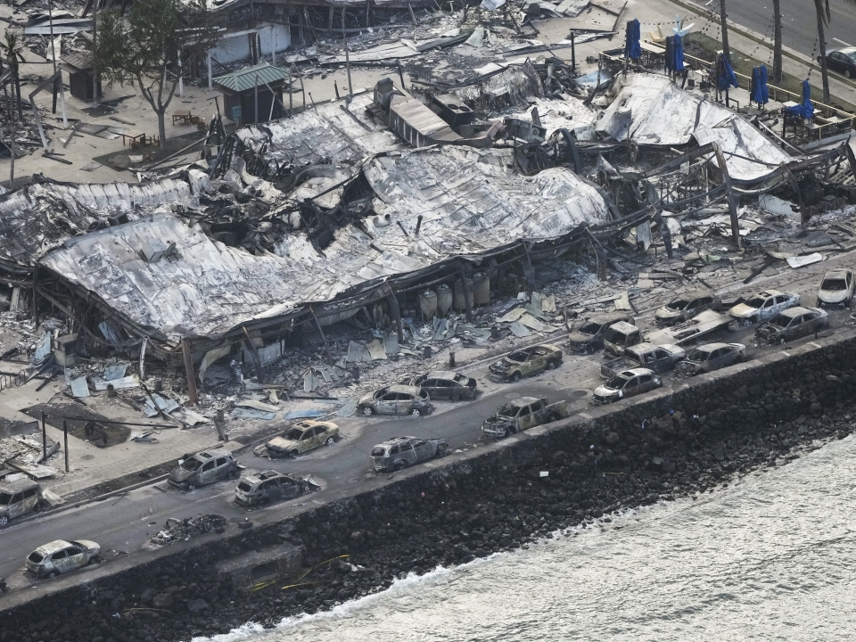 Satellite images show devastation of Lahaina elderly centers