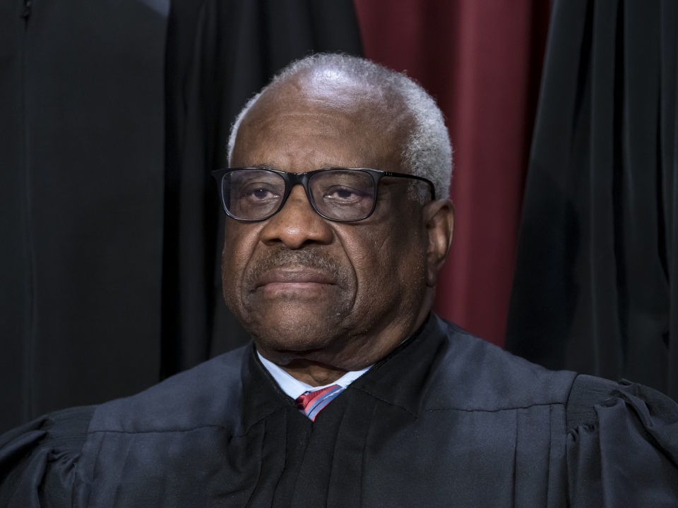 Justice Clarence Thomas says he took 3 trips on GOP donor plane
