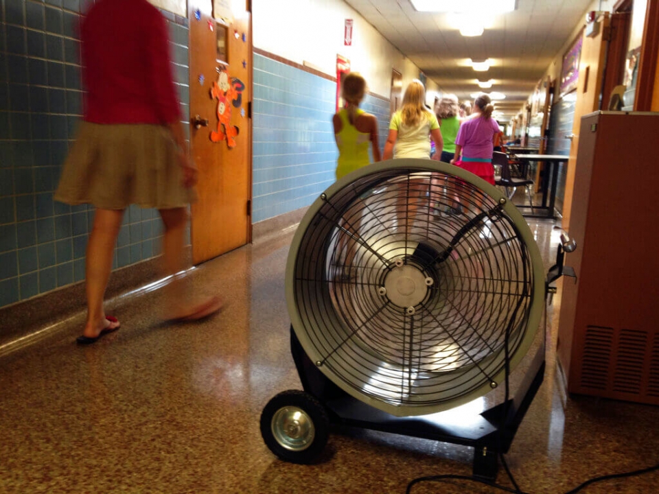 More schools dismiss classes early due to heat