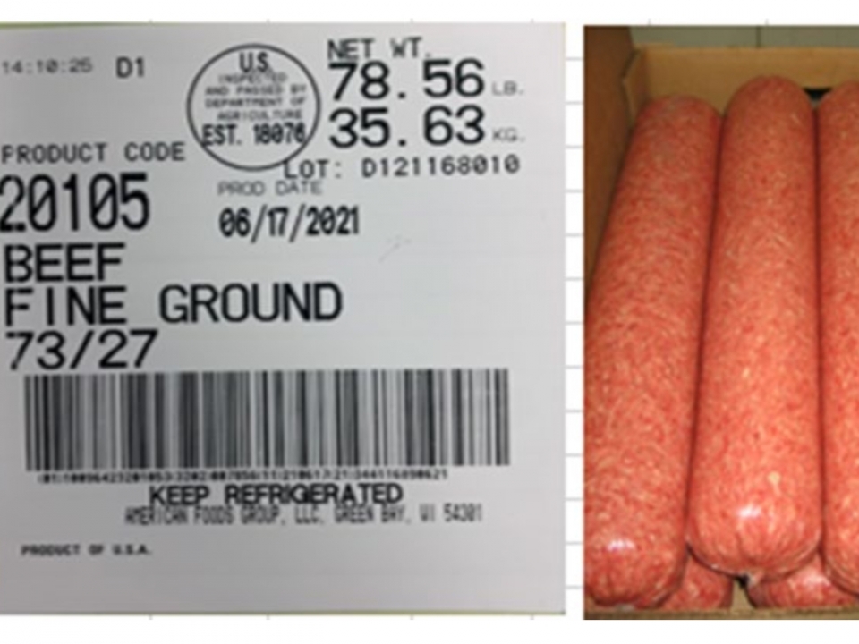 58,000 pounds of ground beef recalled over possible E. coli