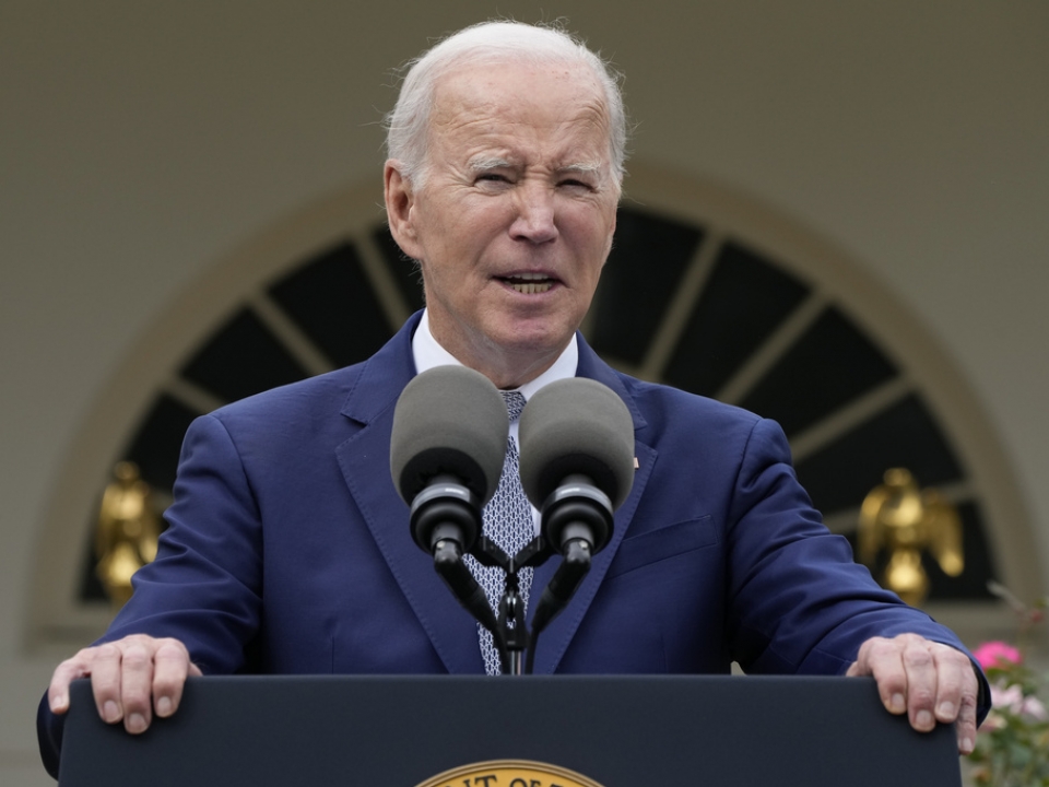 President Joe Biden received the COVID-19 booster and flu shot