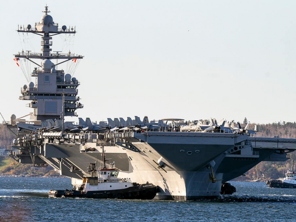 Pentagon readies US aircraft carrier for Israel assistance