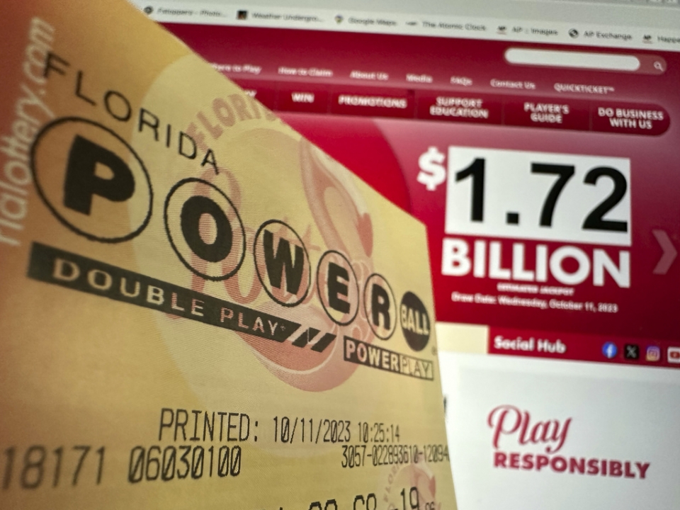 Winning ticket sold in second-largest Powerball jackpot