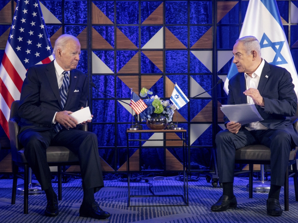 How Biden is navigating support for Israel, aid for Gaza