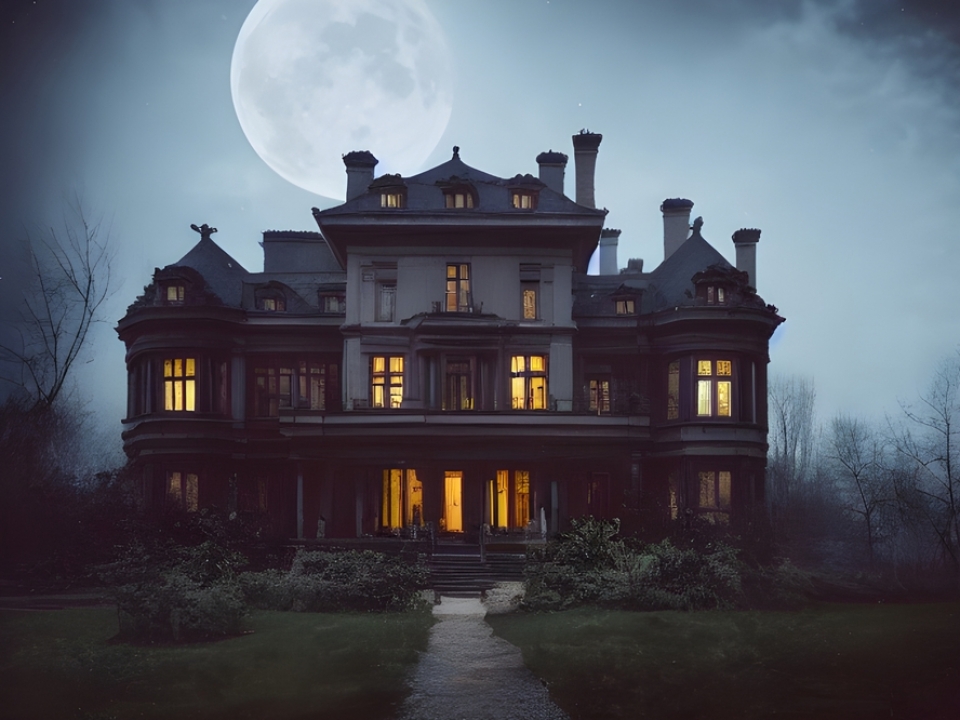 Would you buy a haunted house? Most people say yes